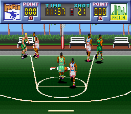 Dream Basketball - Dunk & Hoop (Japan) In game screenshot